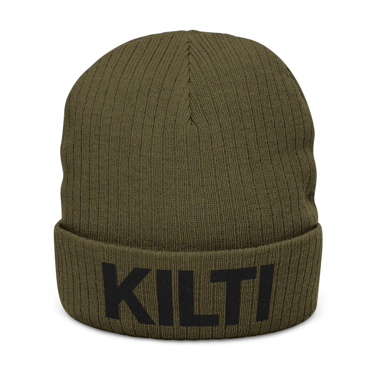 KI Monogram Beanie - Beige