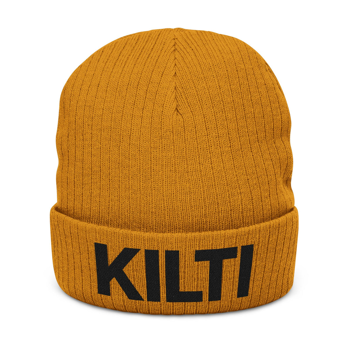 KI Monogram Beanie - Beige