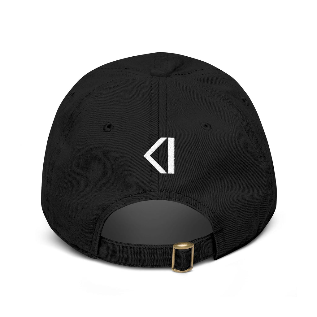 KI Monogram Dad Hat - Black