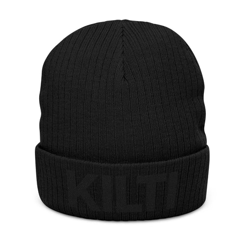 KI Monogram Beanie - Beige