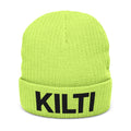 KI Monogram Beanie - Beige