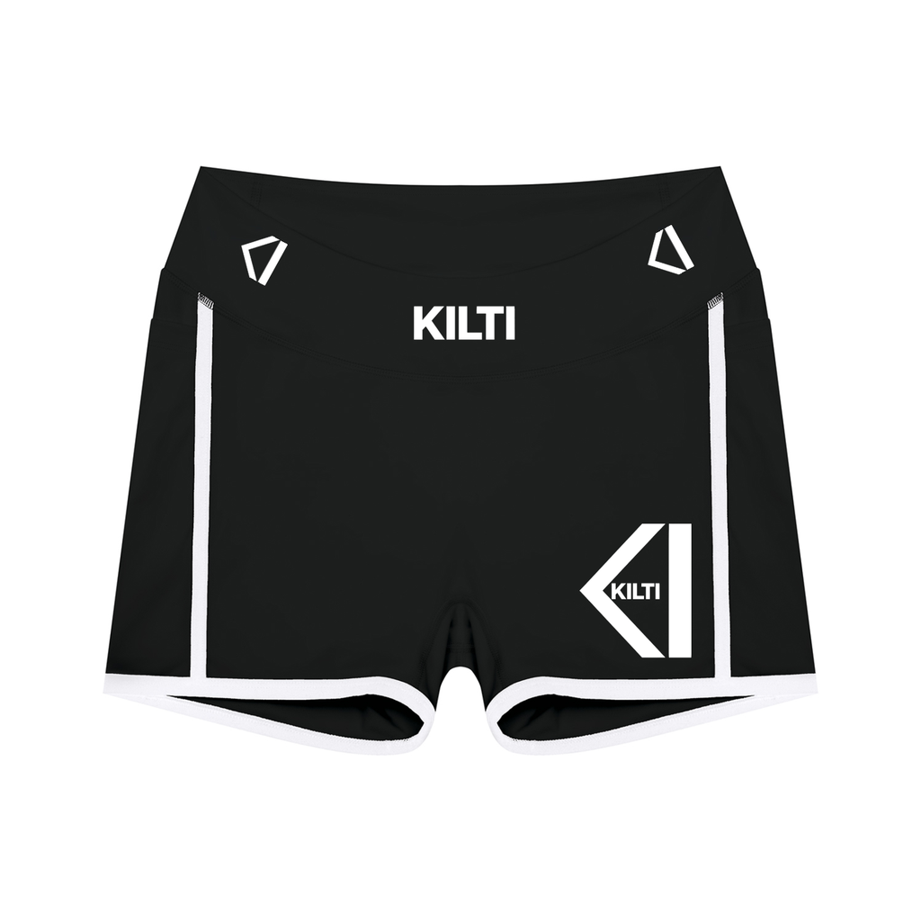 Women's High Waisted Yoga Biker Shorts