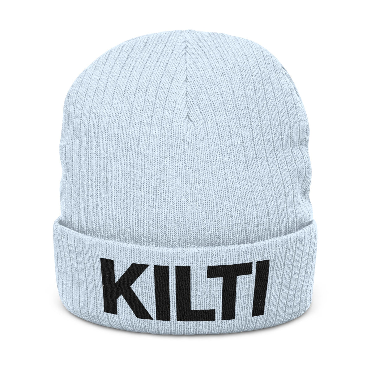 KI Monogram Beanie - Beige