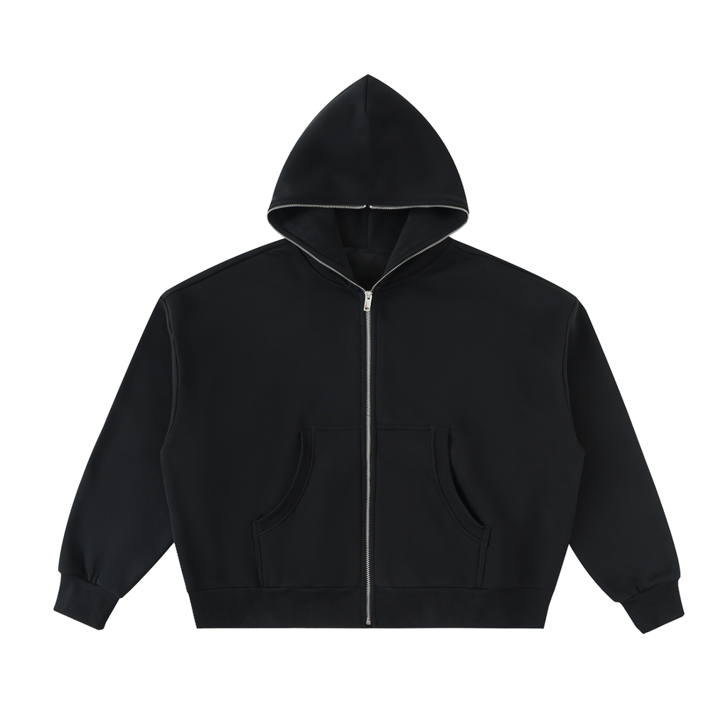 KILTI Miami King Zip-Up Hoodie - Black