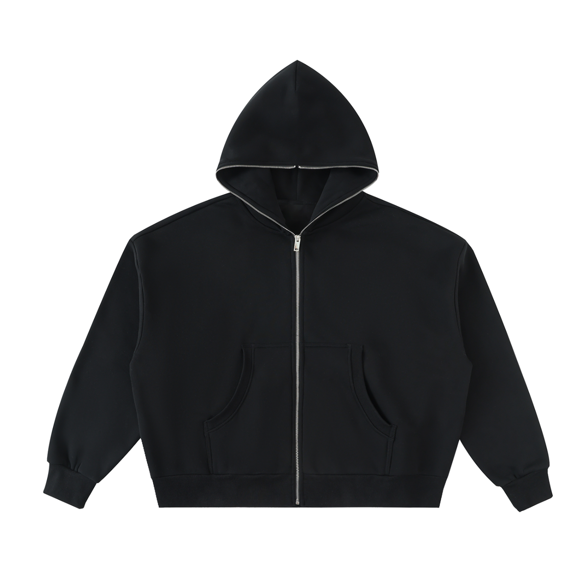 KILTI Miami King Zip-Up Hoodie - Black
