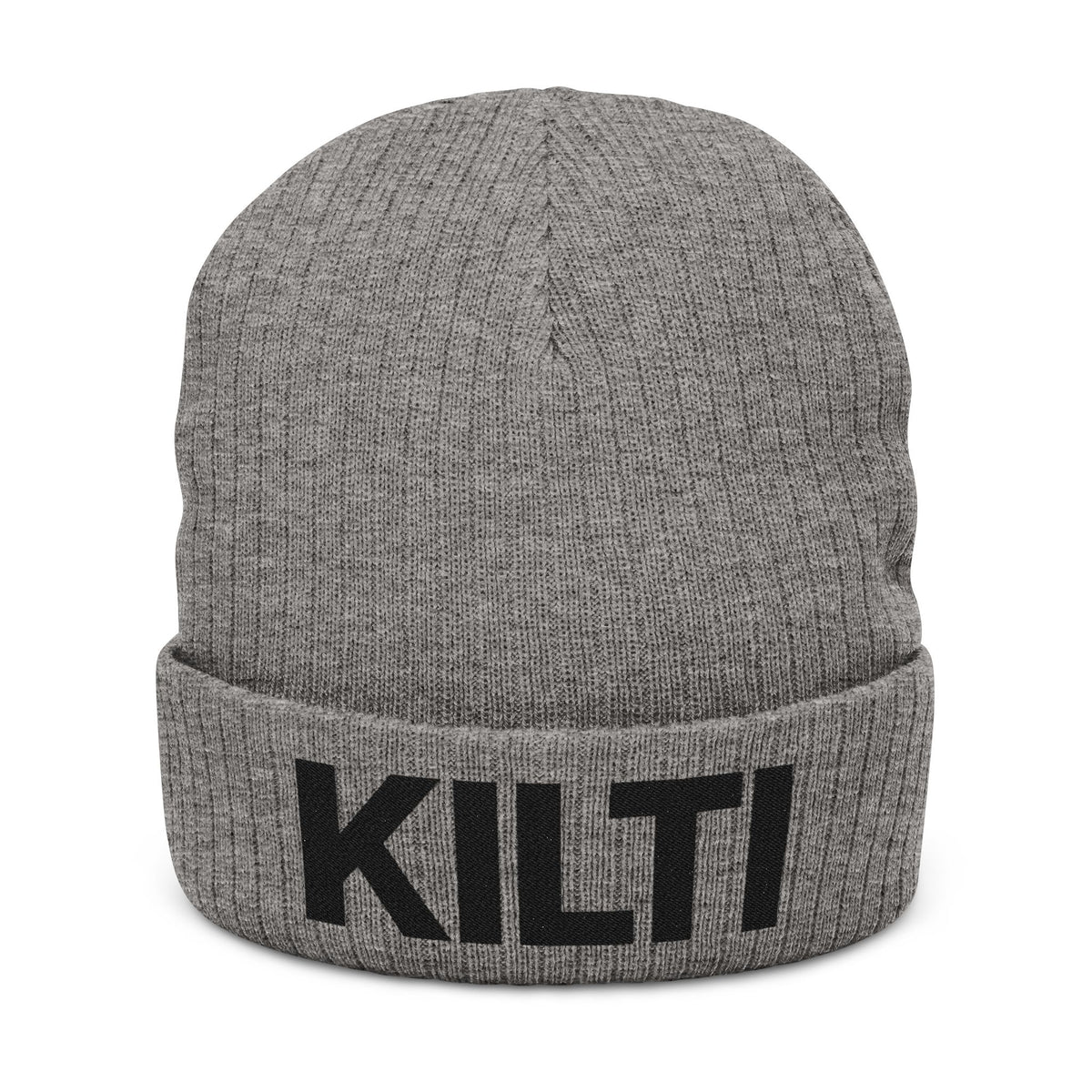 KI Monogram Beanie - Beige